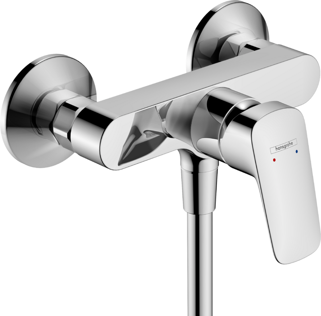 Logis Jednouchwytowa bateria prysznicowa z 2 zakresami przepływu, natynkowa