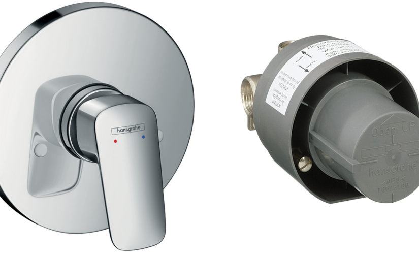 Logis Jednouchwytowa bateria prysznicowa z 2 zakresami przepływu, natynkowa - 5