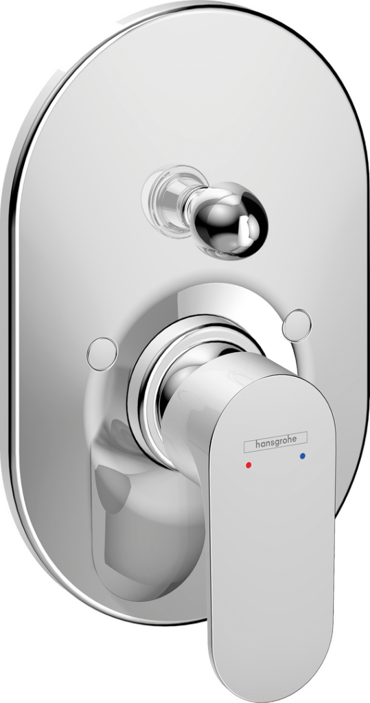 Rebris S Jednouchwytowa bateria wannowa, podtynkowa