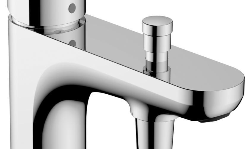 Rebris S Jednouchwytowa bateria wannowa, podtynkowa - 4