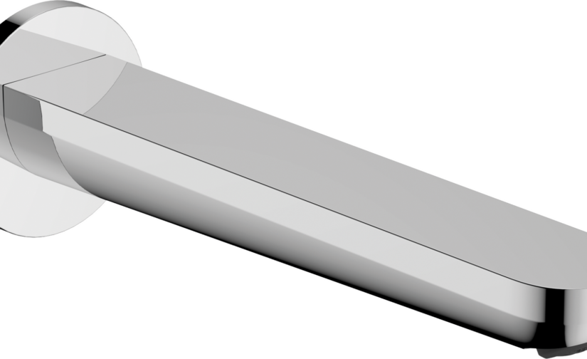 Rebris S Jednouchwytowa bateria umywalkowa z wylewką 20 cm, ścienna, podtynkowa - 10