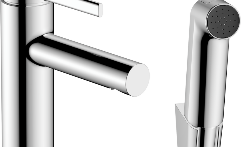 Zesis S Jednouchwytowa bateria umywalkowa 100 z główką Bidette i wężem 160 cm, bez kompletu odpływowego - 1