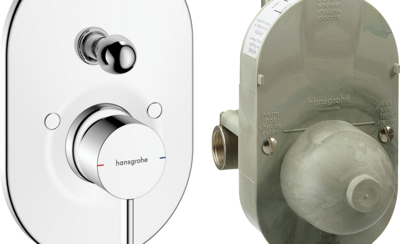 Zesis S Zestaw jednouchwytowej baterii wannowej, podtynkowej - 1