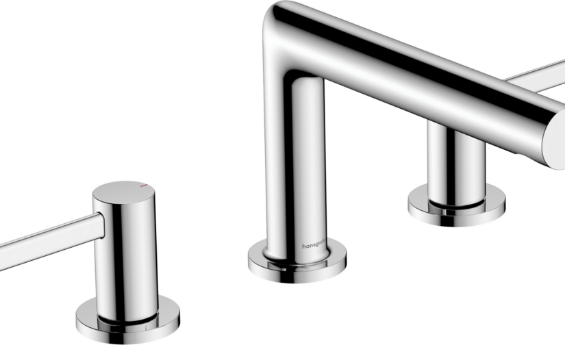 Zesis S Jednouchwytowa bateria umywalkowa 230 CoolStart do umywalek nablatowych z kompletem odpływowym z cięgłem - 5