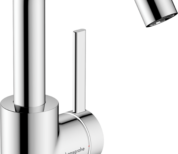 Zesis S Jednouchwytowa bateria umywalkowa 210 CoolStart z obrotową wylewką i kompletem odpływowym Push-Open - 1