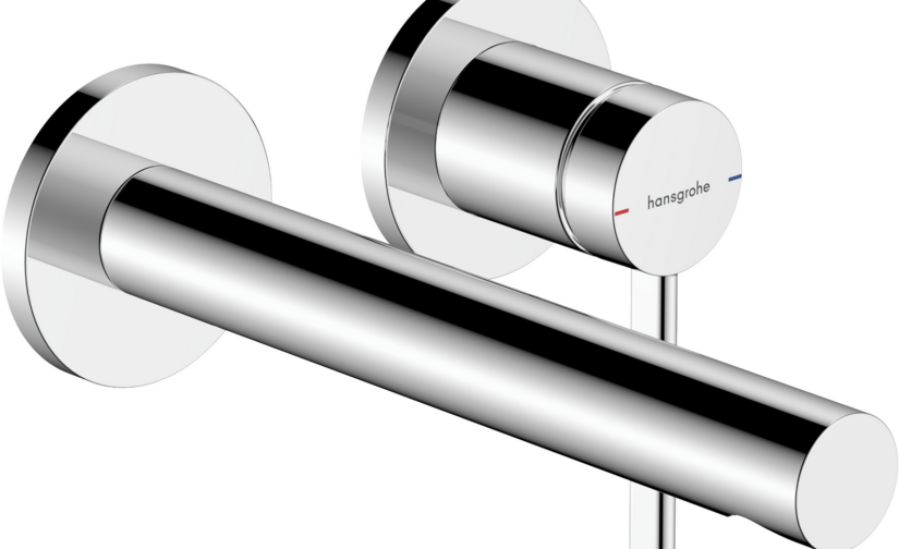 Zesis S Jednouchwytowa bateria umywalkowa z wylewką 19,4 cm, ścienna, podtynkowa - 1