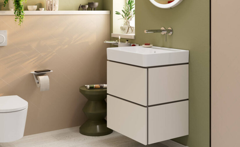 Zesis S Jednouchwytowa bateria umywalkowa z wylewką 19,4 cm, ścienna, podtynkowa - 3