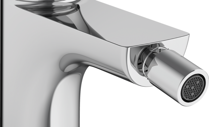 Vivenis Jednouchwytowa bateria umywalkowa 80 CoolStart z kompletem odpływowym z cięgłem - 9