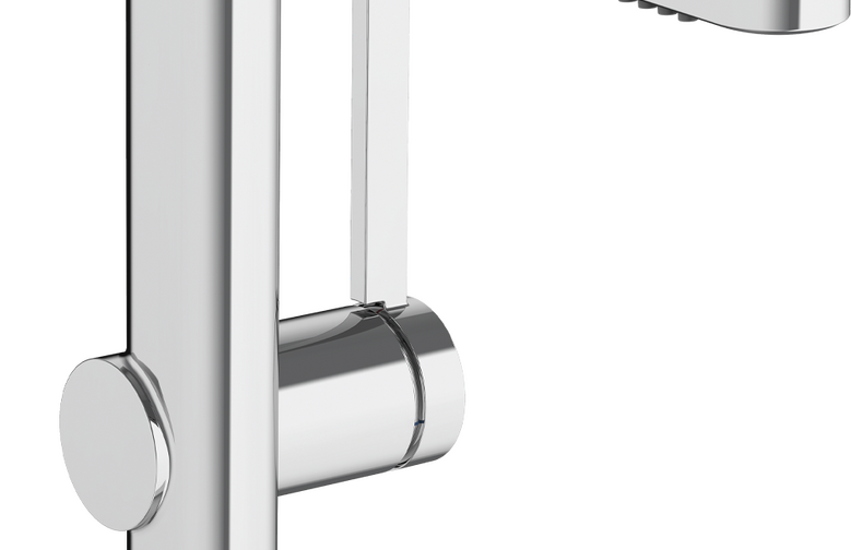 Finoris Jednouchwytowa bateria wannowa, wolnostojąca - 8