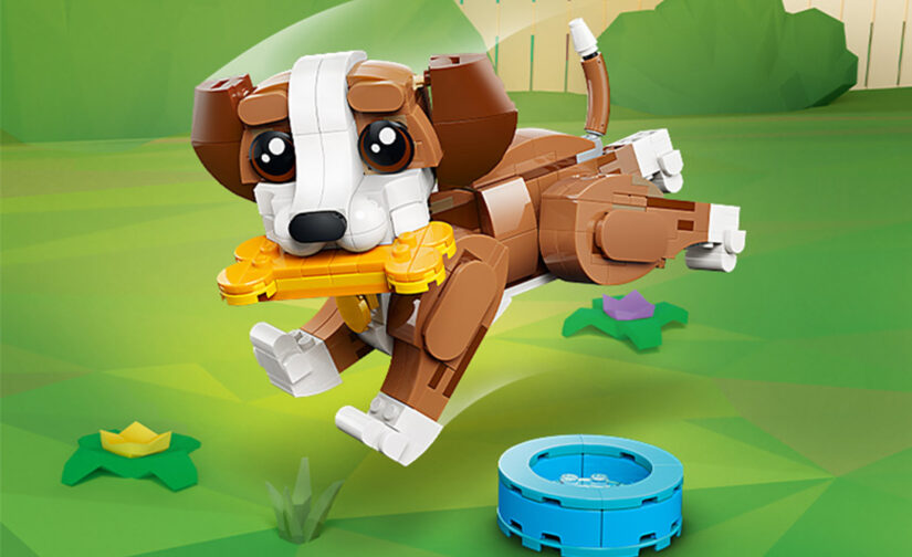 Urocze zwierzątka: psotny szczeniaczek - 5