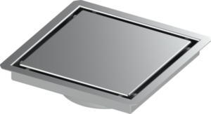 TECEshowerpoint Ablaufset 150 mm für Naturstein, mit Flansch