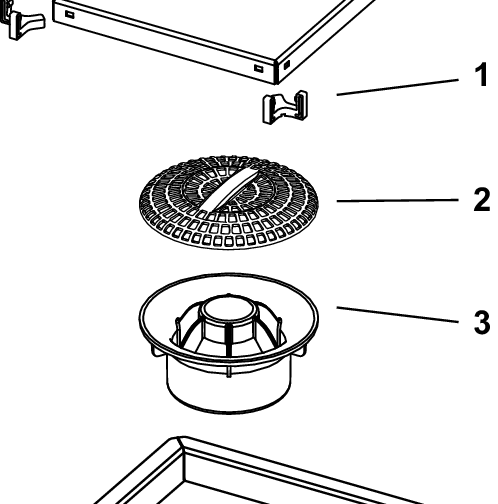 TECEshowerpoint Ablaufset 150 mm für Naturstein, mit Flansch - 4