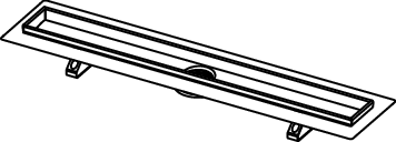 TECEdrainline Duschrinne, mit Seal System Dichtband, 1000 mm - 3