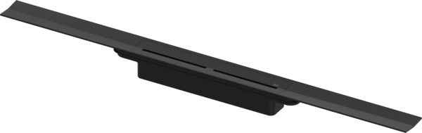 TECEdrainprofile shower profile with black surface, Brushed black, 800 mm