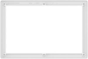 TECEsolid ramka dystansowa, biały
