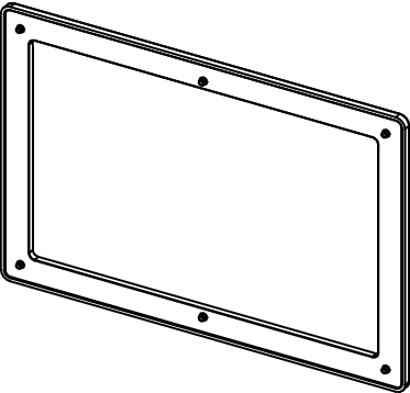 TECEsolid ramka dystansowa, biały - 3