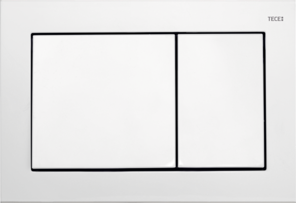 TECEbase przycisk spłukujący do WC z tworzywa, spłukiwanie dwoma ilościami wody, chrom połysk - 5