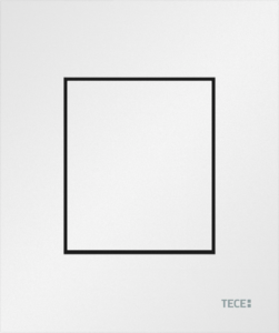 TECEnow przycisk spłukujący do pisuaru U 1 z kartuszem, tworzywo, biały matowy