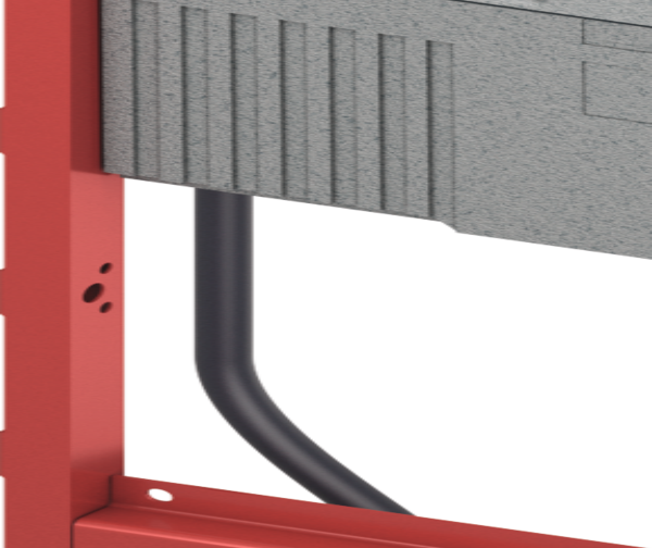 TECEprofil toilet module with Uni cistern, for universal connection of a shower toilet, installation height 1120 mm - 1