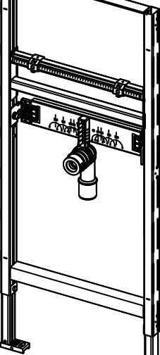 TECEprofil Waschtischmodul Bauhöhe 1120 mm - 3