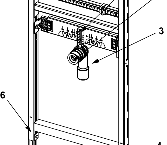 TECEprofil Waschtischmodul Bauhöhe 1120 mm - 4