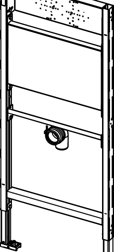 TECEprofil washstand module for sink, installation height 1120 mm - 3