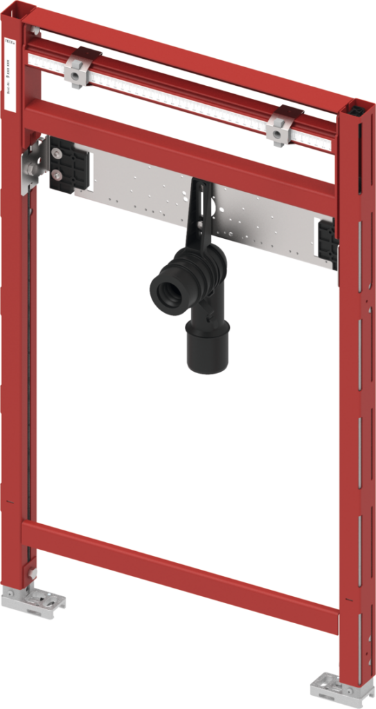 TECEprofil washstand module, installation height 820-980 mm