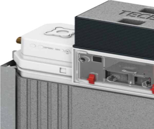 TECEbox toilet module with Uni cistern, installation height 820 mm - 1