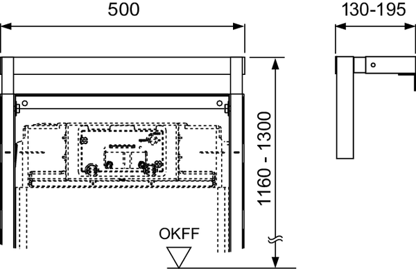 TECE height-adjustable module attachment for individual assembly - 2