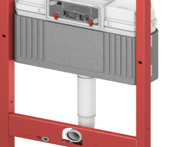TECEbase toilet module with Base cistern, installation height 1120 mm - 1