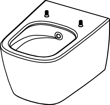 TECEneo shower toilet, cold water, white - 5