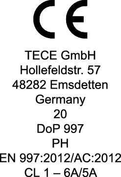 TECEone set, hot/cold water and CLASSIC seat/cover - 8