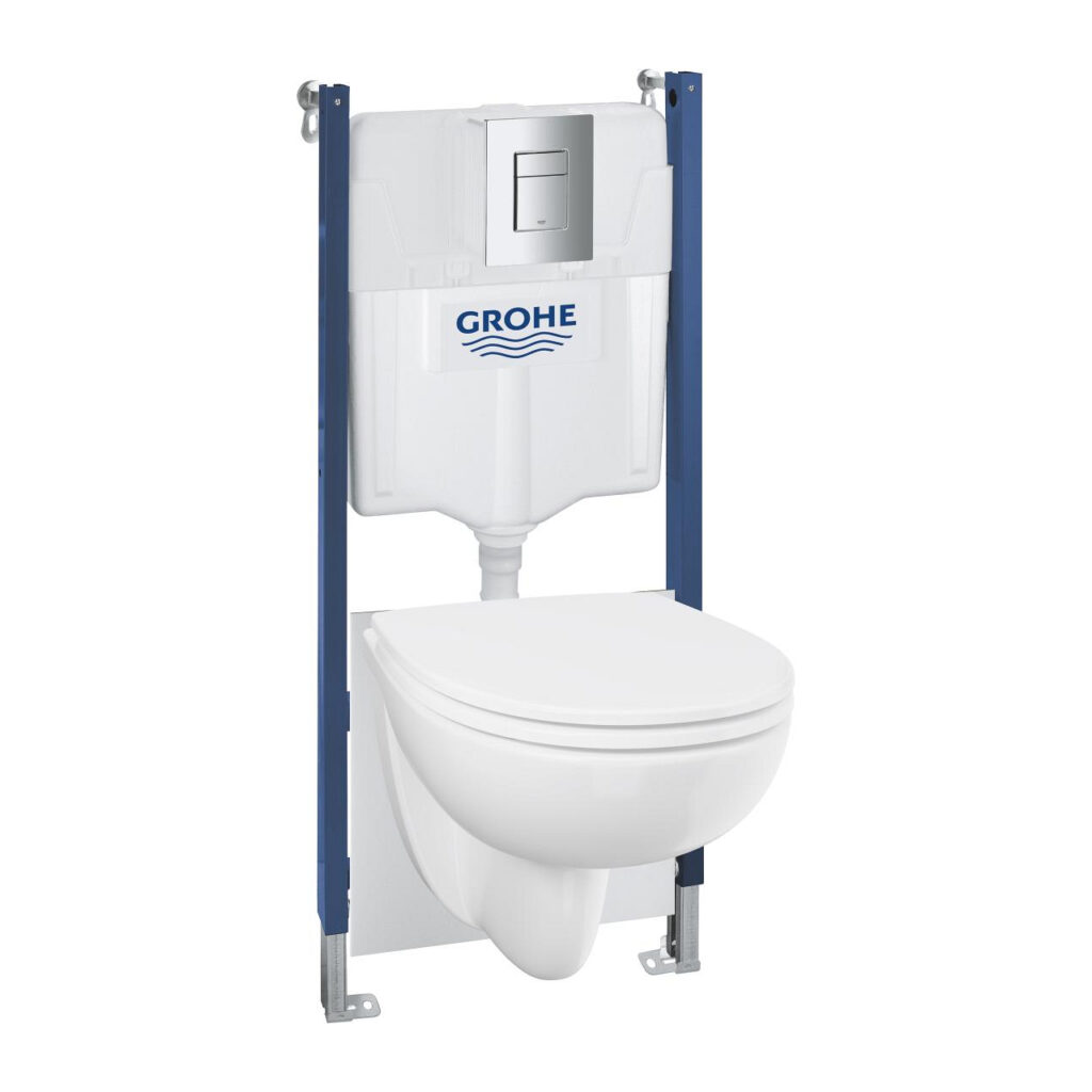 Solido Stelaż podtynkowy do WC 5 w 1; wysokość instalacji 1,13 m