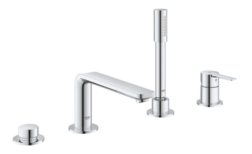 Lineare 4-otworowa bateria wannowa - 1